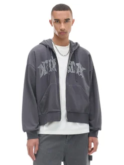 Bluza z kapturem i aplikacją