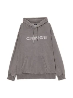 Bluza z kapturem i aplikacją