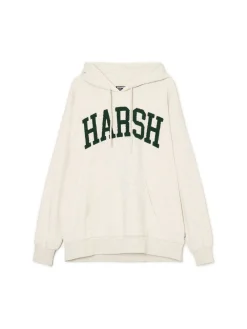 Bluza z kapturem i naszywkami