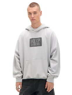 Bluza z napisem Keep It Real