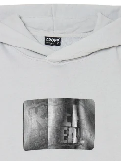 Bluza z napisem Keep It Real