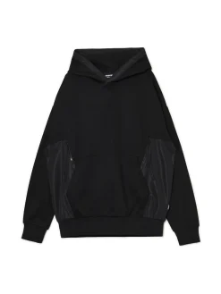 Bluza z tkaninowymi wstawkami