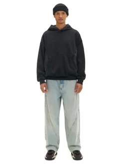 Bluza z tkaninowymi wstawkami