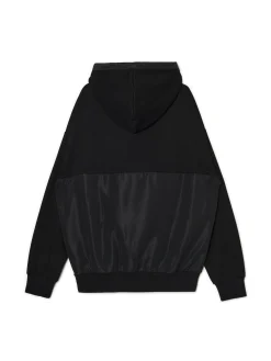 Bluza z tkaninowymi wstawkami