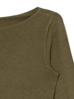 Bluzka longsleeve z wiskozą