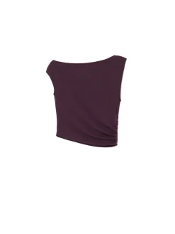 Burgundowy top