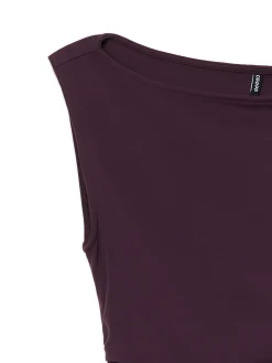 Burgundowy top