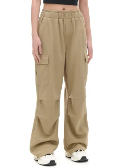 Bursztynowe spodnie cargo