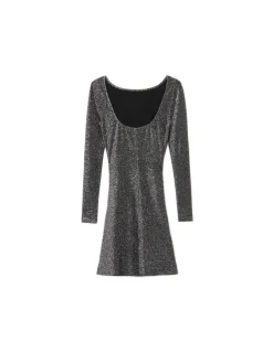 Błyszcząca sukienka mini