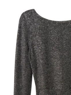 Błyszcząca sukienka mini