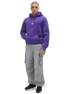 Ciemnofioletowa bluza z kapturem Pokémon