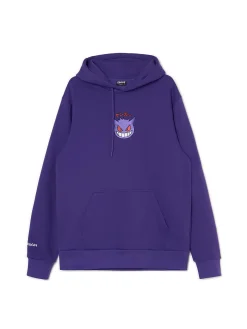 Ciemnofioletowa bluza z kapturem Pokémon