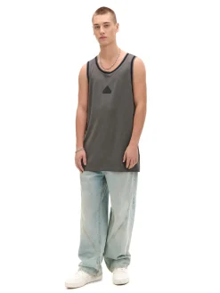 Ciemnoszary tank top