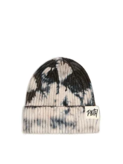 Czapka beanie z efektem tie-dye