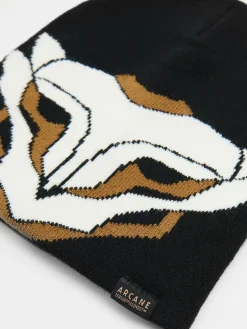 Czapka beanie z nadrukiem Arcane