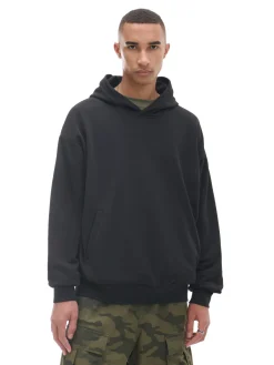 Czarna bluza z kapturem