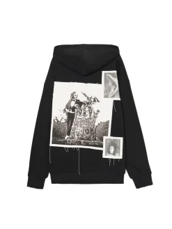 Czarna bluza z kapturem Beetlejuice