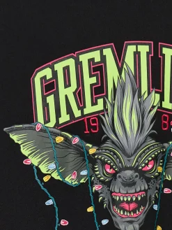 Czarna bluza z kapturem Gremliny