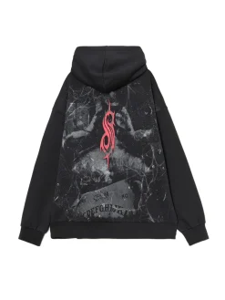 Czarna bluza z kapturem Slipknot