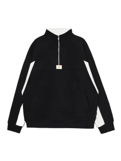 Czarna bluza ze stójką