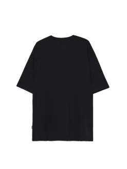 Czarna gładka koszulka