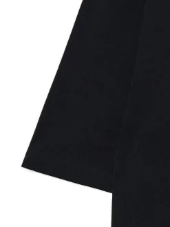 Czarna gładka koszulka