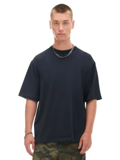 Czarna gładka koszulka