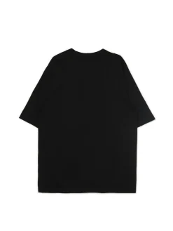 Czarna koszulka z food printem