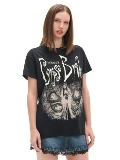 Czarna koszulka z Gnijącą Panną Młodą