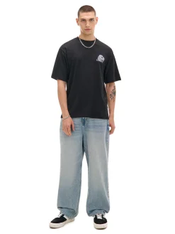 Czarna koszulka z nadrukiem