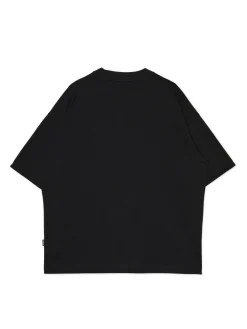 Czarna koszulka ze sloganem