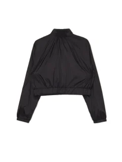 Czarna kurtka bomber