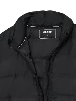 Czarna kurtka pufferka