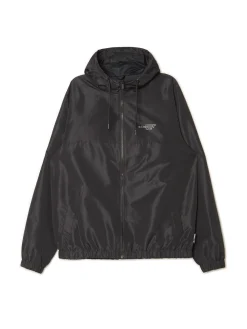 Czarna kurtka z kapturem