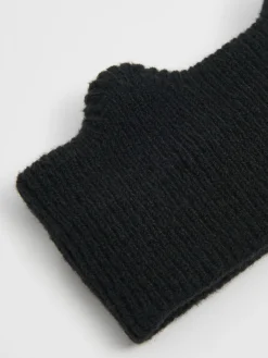 Czarna opaska na głowę z uszami