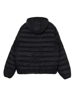 Czarna pikowana kurtka basic