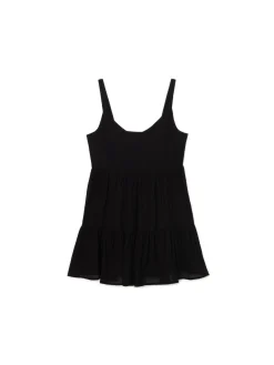 Czarna sukienka na ramiączkach