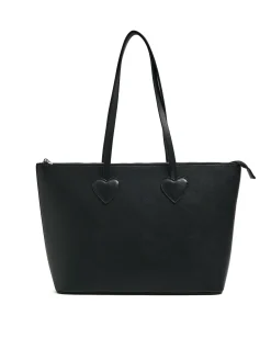 Czarna torba shopper