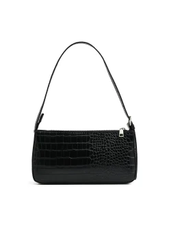 Czarna torebka z imitacji skóry