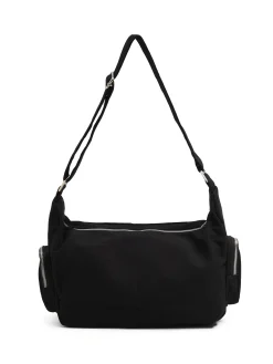 Czarna torebka z kieszonkami