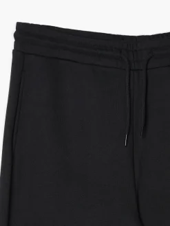 Czarne gładkie joggery regular