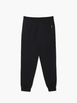 Czarne gładkie joggery regular