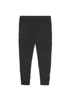 Czarne jeansowe joggery