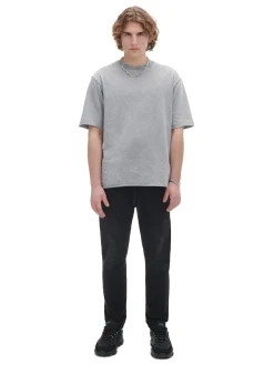 Czarne jeansowe joggery