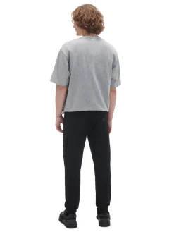 Czarne jeansowe joggery