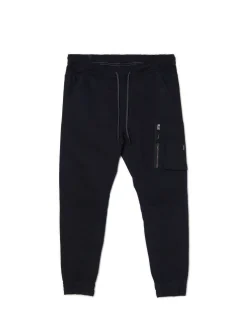 Czarne jeansowe joggery