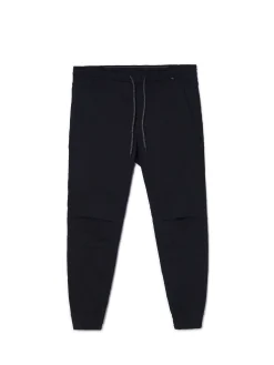 Czarne jeansowe joggery