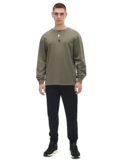 Czarne jeansowe joggery chino