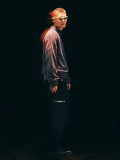 Czarne jeansy baggy balloon