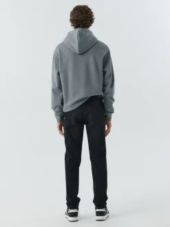 Czarne jeansy męskie slim